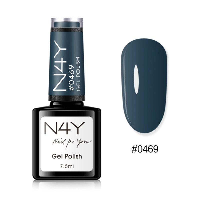 N4Y Gel Polish Blue Petroleum
