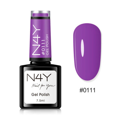 N4Y Gel Polish Neon Purple
