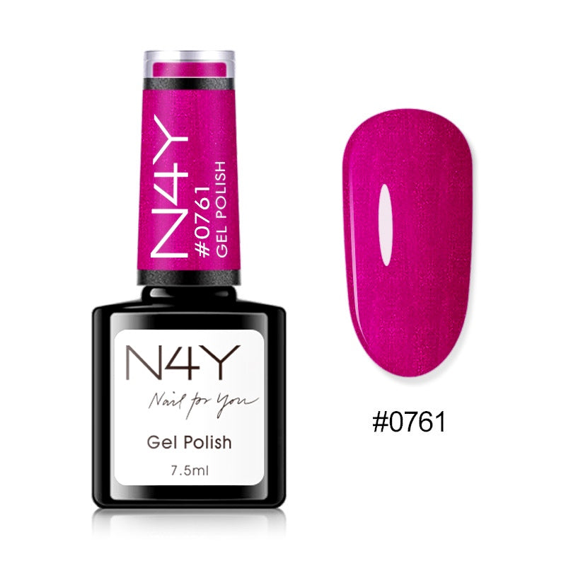 N4Y Gel Polish Pink Metallic