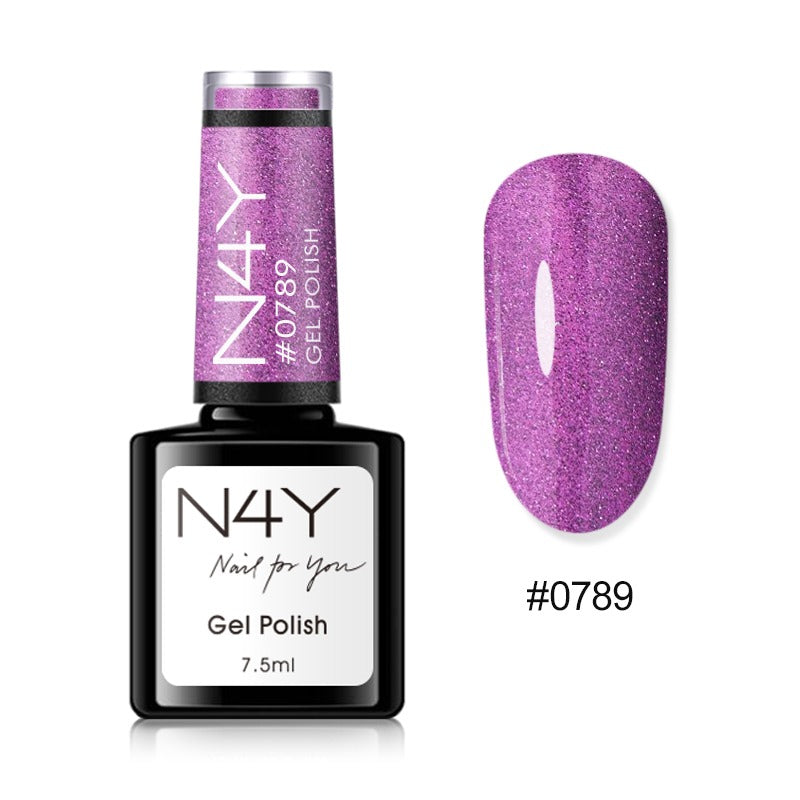 N4Y Gel Polish Purple Christmas