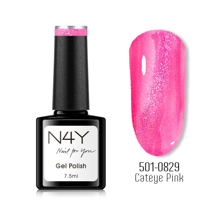 N4Y Gel Polish Cateye Pink
