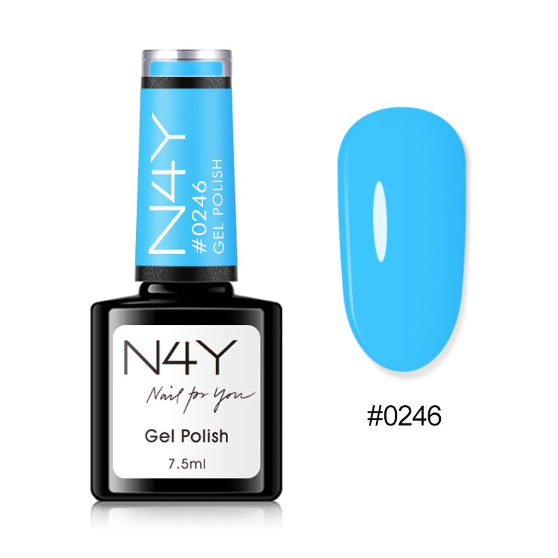 N4Y Gel Polish Blue Clouds