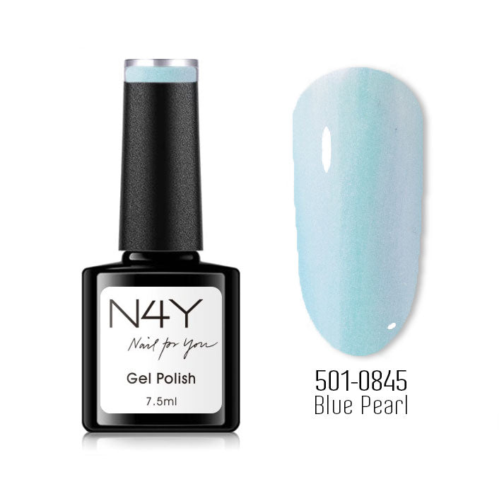 N4Y Gel Polish Blue Pearl
