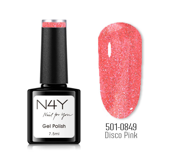 N4Y Gel Polish Disco Pink