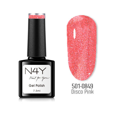 N4Y Gel Polish Disco Pink