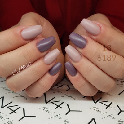 N4Y Gel Polish Nude Purple