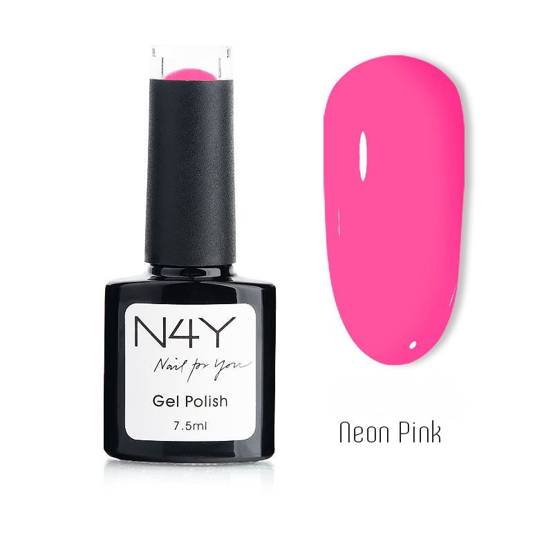 N4Y Gel Polish Neon Pink