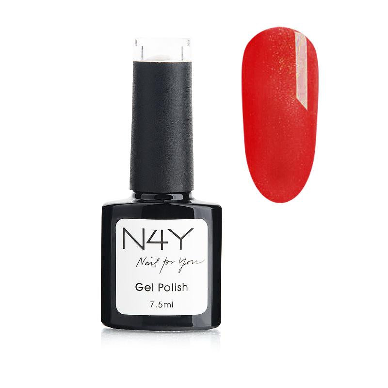 N4Y Gel Polish Red Shimmer