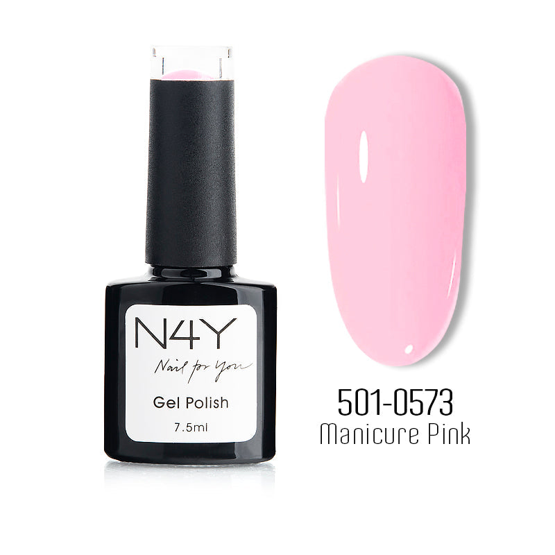 N4Y Gel Polish Pink Manicure