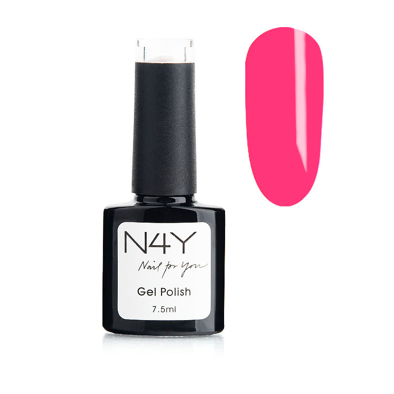 N4Y Gel Polish Neon Pink
