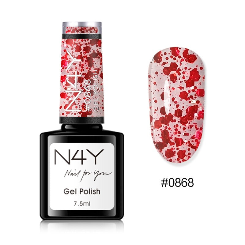 N4Y Gel Polish Red Mix