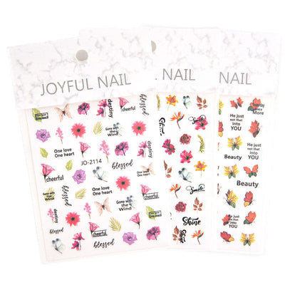 Nail Stickers 3 Pcs #jo-2114