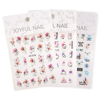 Nail Stickers 3 Pcs #jo-2116