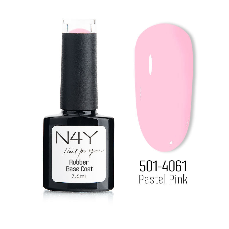 N4Y Rubber Base Coat Pastel Pink