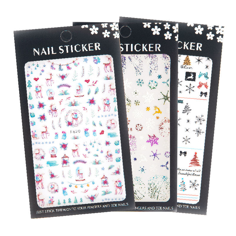 Nail Stickers Christmas Bundle #004