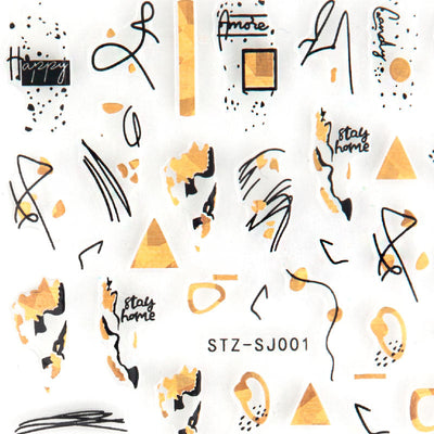 Nail Stickers Art Design #005